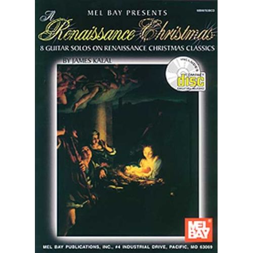 KALAL JAMES - A RENAISSANCE CHRISTMAS + CD - GUITAR
