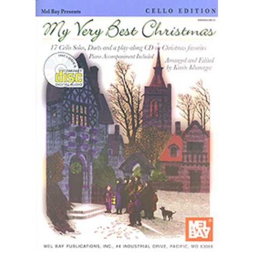 MEL BAY KHANAGOV KAREN - MY VERY BEST CHRISTMAS, CELLO EDITION + ONLINE AUDIO - CELLO