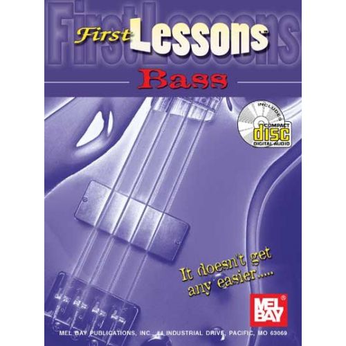MEL BAY FARMER JAY - FIRST LESSONS BASS + CD - ELECTRIC BASS