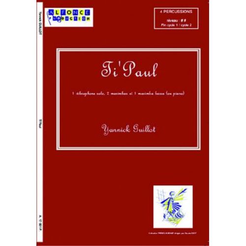 GUILLOT YANNICK - TI'PAUL - 4 PERCUSSIONS