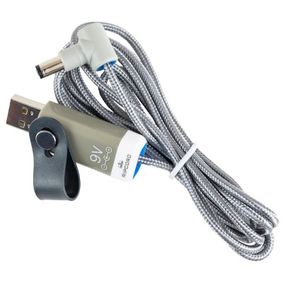 MYVOLTS AA926MS MYVOLTS RIPCORD USB TO 9V DC POWER CABLE, CENTRE POSITIVE