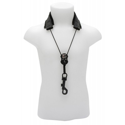 S85SH - COLLARE SASSOFONO SOPRANO CURVO NYLON BAMBINO XS (SNAP HOOK)