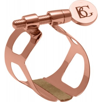 BG FRANCE ROSE GOLD PLATED TRADITION LIGATURE - BASS CLARINET