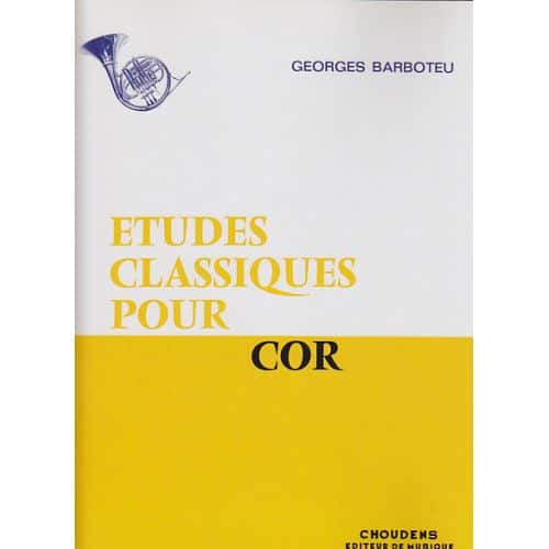  Barboteu G. - Etudes Classiques - Cor