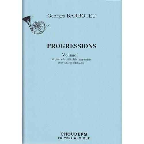 BARBOTEU GEORGES - PROGRESSIONS VOL.1 - COR