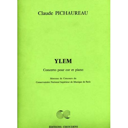PICHAUREAU CLAUDE - YLEM - CONCERTO POUR COR ET PIANO
