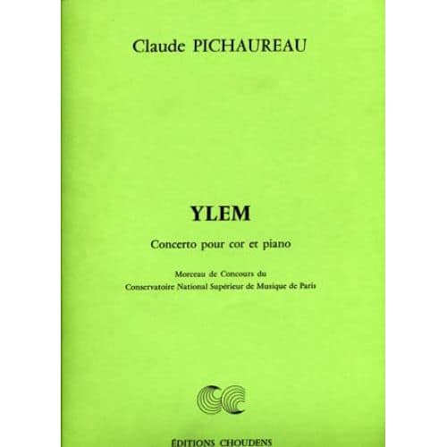 PICHAUREAU CLAUDE - YLEM - CONCERTO POUR COR ET PIANO