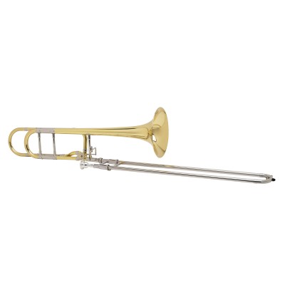 COURTOIS AC260BO-1-0 - MEZZO - OPEN WRAP - MEDIUM BORE - YELLOW BRASS BELL LACQUERED