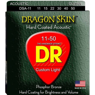 Dr Strings 11-50 Dsa-11 Dragon Skin