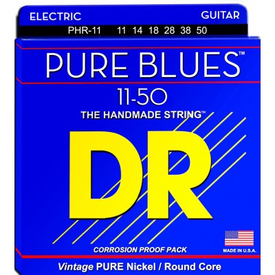 DR STRINGS 11-50 PHR-11 Pure Blues