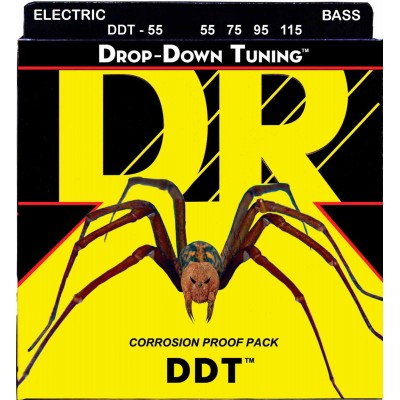 DR STRINGS DDT-55 DROP-DOWN TUNING 55-115
