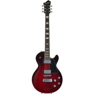 HAGSTROM SUPER SWEDE CRIMSON FLAME