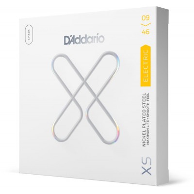 XSE0946-3P 09-46 Super Lt Top/Reg Btm, XS Nickel Coated 3-Pack