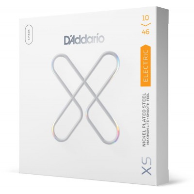 XSE1046-3P 10-46 Regular Light, XS Nickel Coated 3-Pack