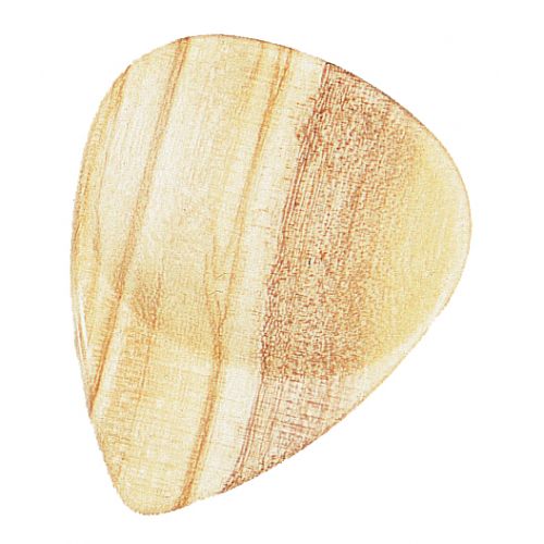 GUITAR PICK GAIAC WOOD