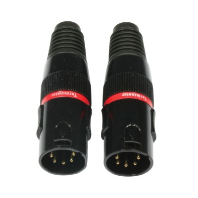 ADJ AC-DMXTERM-5/SET Bouchons DMX Terminator 5Pin Set