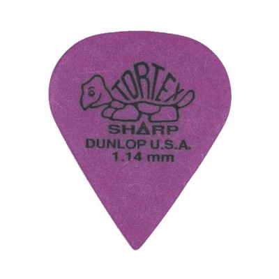 JIM DUNLOP 412P114 Tortex Sharp 1,14mm par 12