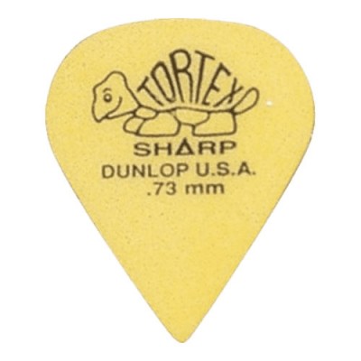 JIM DUNLOP ADU 412P73 - TORTEX SHARP PLAYERS PACK - 0,73 MM (BY 12)
