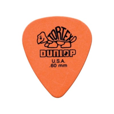 DUNLOP MEDIATOR TORTEX 0.60MM ORANGE