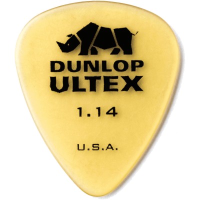 JIM DUNLOP ADU 421P114 - ULTEX STANDARD PLAYERS PACK - 1,14 MM (BY 6)