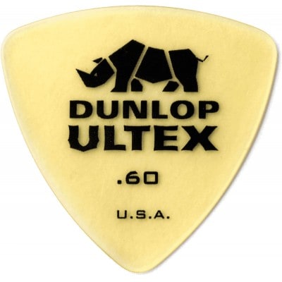 JIM DUNLOP ADU 426P60 - ULTEX TRIANGLE PLAYERS PACK - 0,60 MM (BY 12)