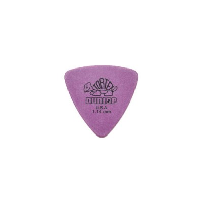 DUNLOP 431R114 TORTEX TRIANGLE 1.14 VIOLET