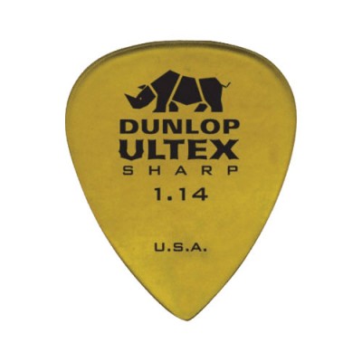 JIM DUNLOP ADU 433P114 - SHARP ULTEX PLAYERS PACK - 1,14 MM (BY 6)