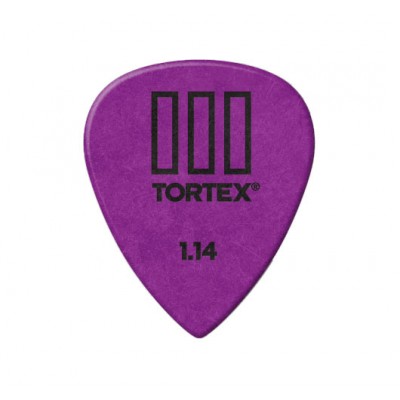 DUNLOP ADU 462R114 - TORTEX T3 PLAYERS PACK - 1,14 MM (A L'UNITE)