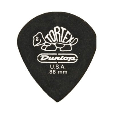 Dunlop Adu 482p88  -  Tortex Pitch Noir Players Pack - 0,88 Mm (par 12)