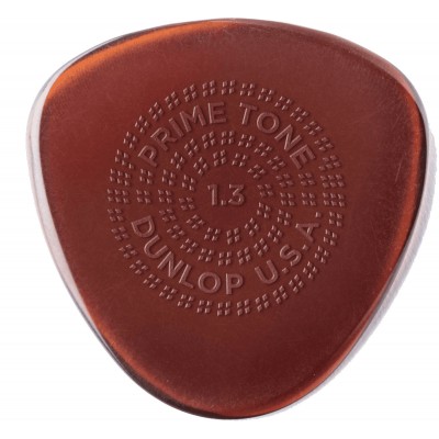 Dunlop Mediators Primetone Semi-round Primetone Semi-rond Grip 1,3mm X3