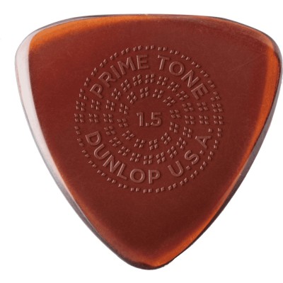 JIM DUNLOP MEDIATORS PRIMETONE SMALL TRIANGLE GRIP 1,5 MM 12 PACK