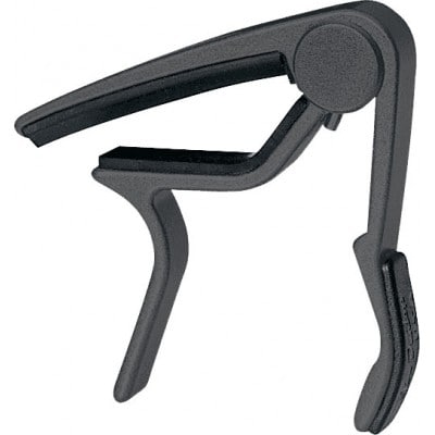 JIM DUNLOP CAPODASTRES TRIGGER OTHER CAPO INSTRUMENTS FOR MANDOLIN, CURVED, BLACK