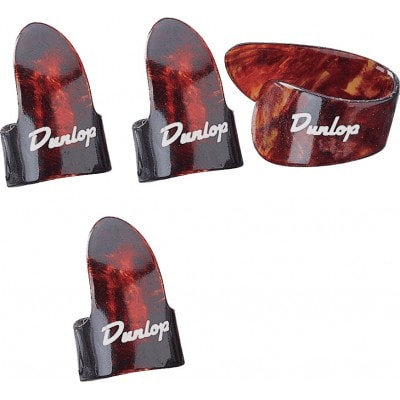 JIM DUNLOP ADU 9010TP - PLAYERS PACK MEDIUM - THUMBS AND FINGERS (BY 4)