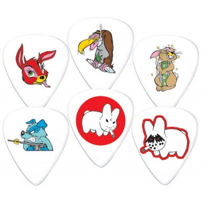 JIM DUNLOP ADU BL109P73 - BLACKLINE ORIGINALS PLAYERS PACK - 0,73 MM (BY 6)