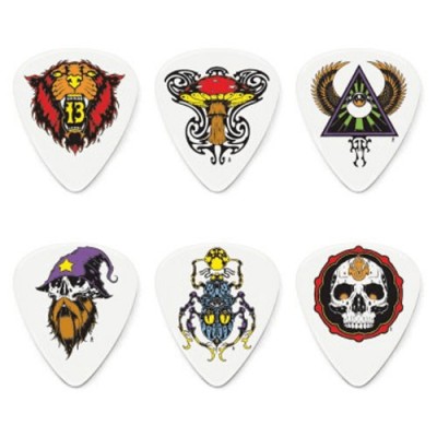 JIM DUNLOP ADU BL115P73 - BLACKLINE ORIGINALS PLAYERS PACK - 0,73 MM (BY 6)