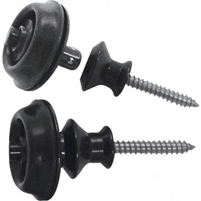 JIM DUNLOP Accessoires ATTACHE-courroies Straplok Dual Noir