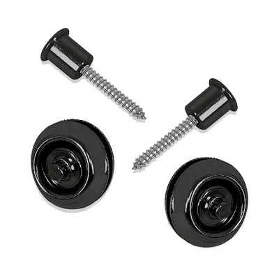 Dunlop Accessoires Attache-courroies Straplok Allonge Noir