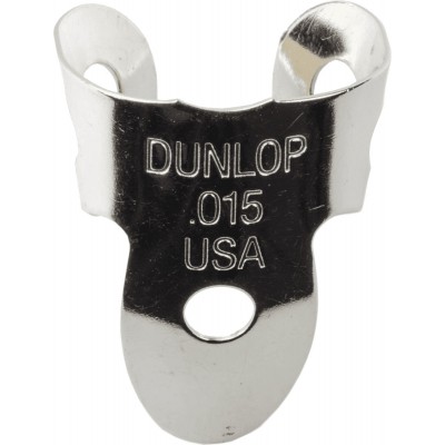 JIM DUNLOP 36R Nickel Silver Onglets, Sachet De 20, 0.015 Mm