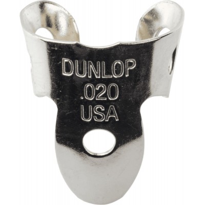 JIM DUNLOP 36R Nickel Silver Onglets, Sachet De 20, 0.020 Mm