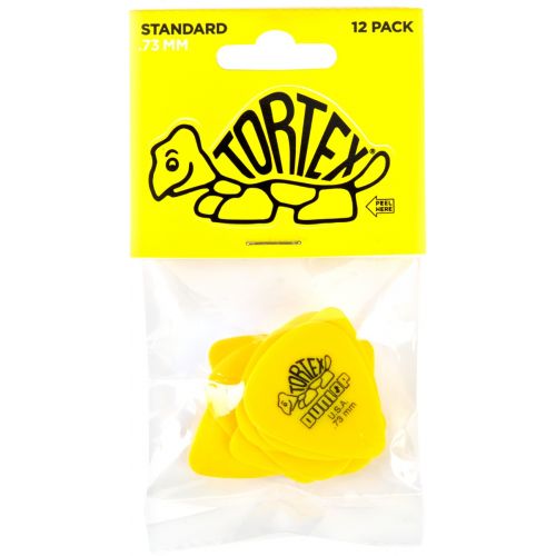 DUNLOP 418P73 PACK 12 TORTEX STANDARD 0.73 MM