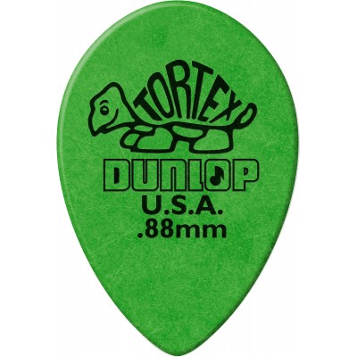 TORTEX PICK SMALL TEAR DROP 0,88MM BAG OF 36