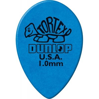 DUNLOP TORTEX SMALL TEARDROP, SACHET DE 36, BLUE, 1.00 MM