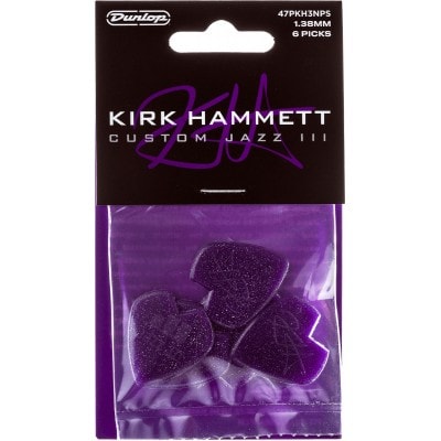 Dunlop Jazz Kirk Hammet Purple Sparkle Jazz  2,00mm X 6