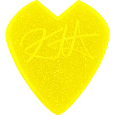 KIRK HAMMETT CUSTOM JAZZ III YELLOW GLITTER PLAYER'S PACK (6 STK.)