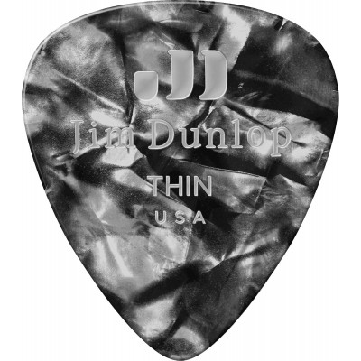 JIM DUNLOP MEDIATOR CELLULOID BLACK PEARLOID, PLAYER