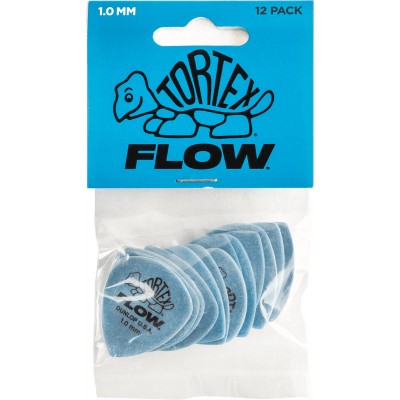 JIM DUNLOP Tortex Flow Standard 1,00Mm Sachet De 12