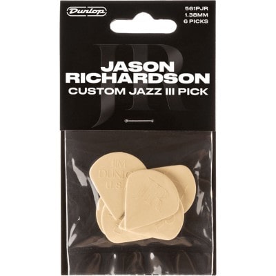 JASON RICHARDSON CUSTOM JAZZ III PLAYER\\\'S PACK DE 6