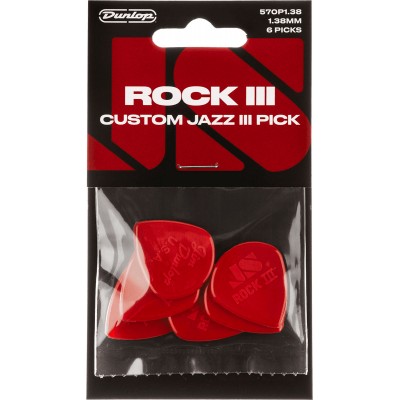 MEDIATOR ROCK III CUSTOM JAZZ III BAG OF 6