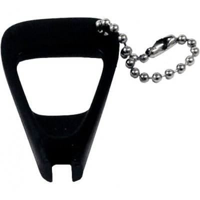 JIM DUNLOP BOTTLE OPENER KEY RING WITH PEG REMOVER