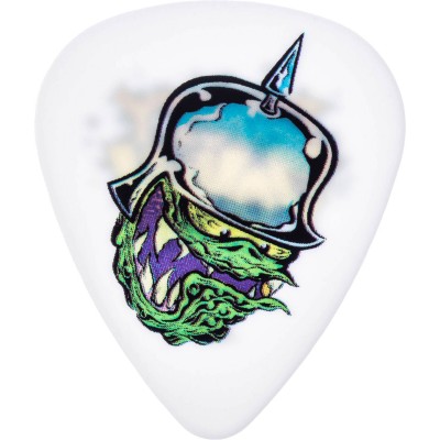 JIM DUNLOP DIRTY DONNY, BAG OF 36, BUCKET HEAD, WHITE 0.60 MM